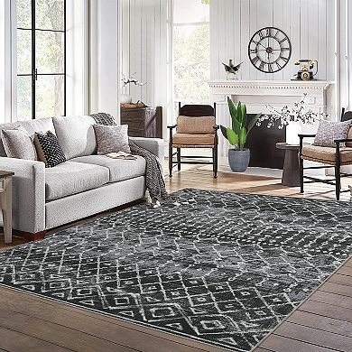 Garvee Machine Washable Non Slip Area Rugs for Living Room Bedroom Kitchen
