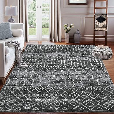 Garvee Machine Washable Non Slip Area Rugs for Living Room Bedroom Kitchen
