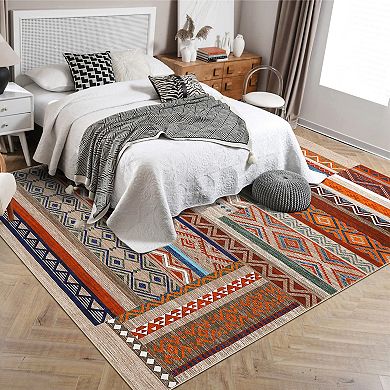 Garvee Machine Washable Area Rug Non Slip Non Shedding for Living Room Bedroom Kitchen