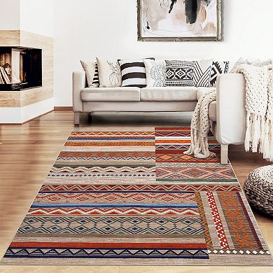 Garvee Machine Washable Area Rug Non Slip Non Shedding for Living Room Bedroom Kitchen