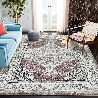 Garvee Washable Non Slip Area Rugs Stain Resistant Non Shedding Bordered Carpet for Indoor use
