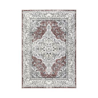 Garvee Washable Non Slip Area Rugs Stain Resistant Non Shedding Bordered Carpet for Indoor use