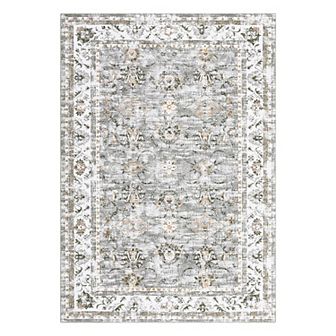 Garvee Machine Washable Non Slip Backing Foldable Area Rug for Living Room Bedroom