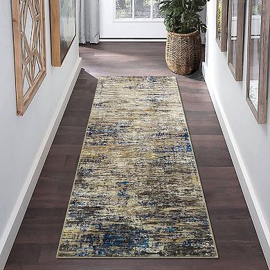 Garvee Machine Washable Non Slip Area Rug Non Shedding Carpet for Living Room Bedroom