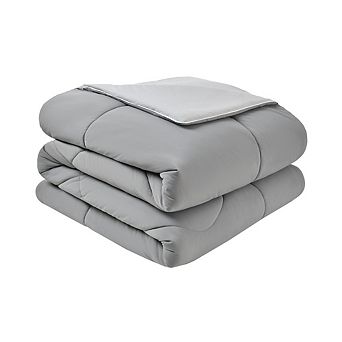Wholinens Dual-Sided Cooling Comforter, 3-5℃ Night Sweats Relief, Breathable & Machine Washable