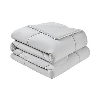 Wholinens Dual-Sided Cooling Comforter, 3-5℃ Night Sweats Relief, Breathable & Machine Washable