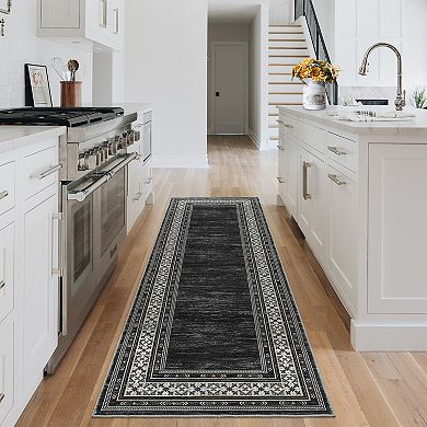 Garvee Machine Washable Non Slip Area Rugs for Living Room Bedroom Kitchen