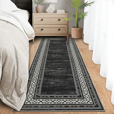 Garvee Machine Washable Non Slip Area Rugs for Living Room Bedroom Kitchen