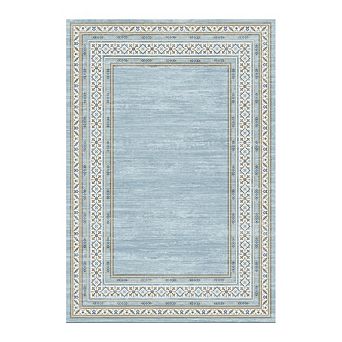 Garvee Modern Solid Color Machine Washable Non Slip Area Rugs for Living Room Bedroom Kitchen