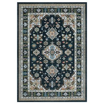 Garvee Washable Non Slip Area Rugs Stain Resistant Non Shedding Bordered Carpet for Indoor use