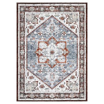 Garvee Washable Non Slip Area Rugs Stain Resistant Non Shedding Bordered Carpet for Indoor use