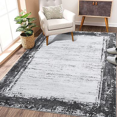 Garvee Machine Washable No Shedding Area Rugs for Living Room Bedroom Kitchen