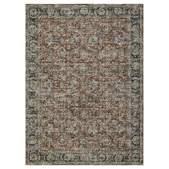 Garvee Indoor Kitchen Low Pile Rug Soft Oriental Vintage Throw Carpet