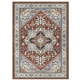 Garvee Machine Washable Non Slip Area Rug Non Shedding Carpet for Living Room Bedroom