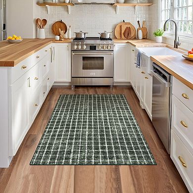 Garvee Machine Washable Non Slip Modern Revival Style Printed Area Rug for Home Decor