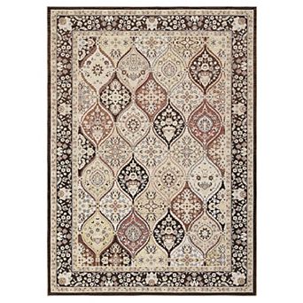 Garvee Washable Non Slip Area Rugs Stain Resistant Non Shedding Bordered for Indoor use