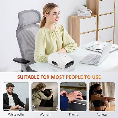 Snailax Hand Massager with Heat and Compression, Vibration, Cordless