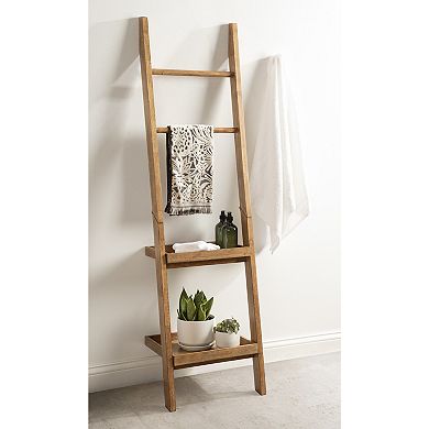 Lowry Wood Ladder Shelf