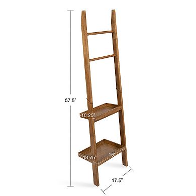 Lowry Wood Ladder Shelf