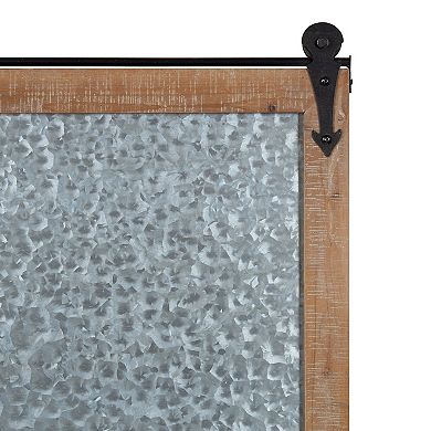 Cates Barn Door Wood Framed Magnet Board