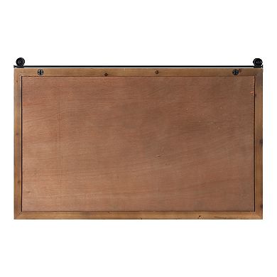 Cates Barn Door Wood Framed Magnet Board