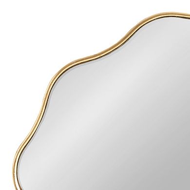 Viona Oval Scalloped Mirror