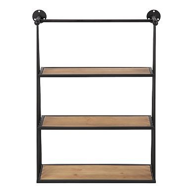Nevin Wall-Mounted Hanging Shelf