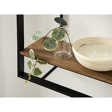 Kercheval Modern Wood Shelf