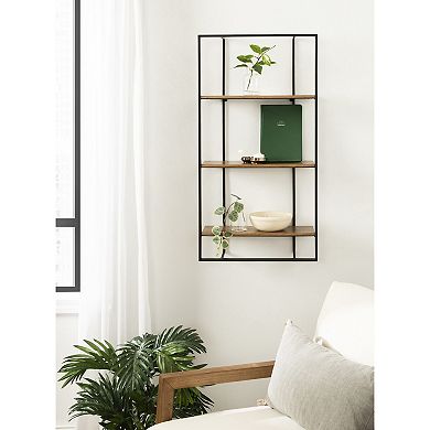 Kercheval Modern Wood Shelf