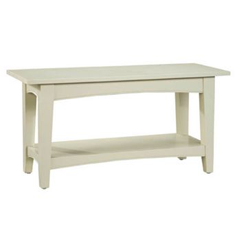 Alaterre Shaker Cottage Bench & Coffee Table