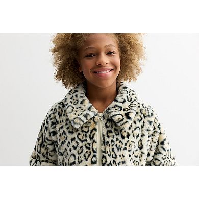 Girls 6-20 SO® Faux Fur Jacket in Regular & Plus Size