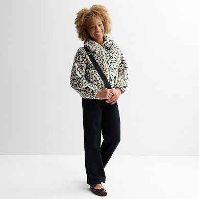 Girls 6-20 SO® Faux Fur Jacket in Regular & Plus Size