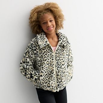 Girls 6-20 SO® Faux Fur Jacket in Regular & Plus Size