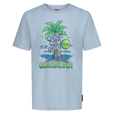 Boys 8-20 Quiksilver Skeleton Chillin Graphic T-Shirt