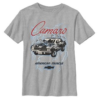 Boys 8-20 Chevrolet Camaro American Muscle Graphic Tee