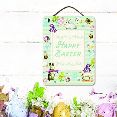 COURTSIDE MARKET Easter Greetings Sign Wall Décor