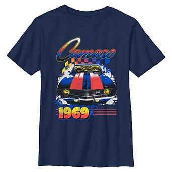 Boys 8-20 Chevrolet Camaro 1969 Americana Graphic Tee