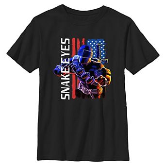 Boys 8-20 G.I. Joe Snake Eyes Americana Graphic Tee