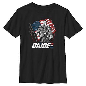 Boys 8-20 G.I. Joe American Flag Graphic Tee