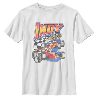 Boys 8-20 Indy 500 Checkered Speedway Graphic Tee