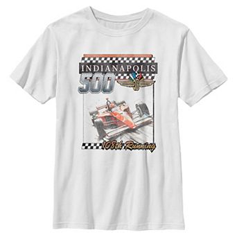 Boys 8-20 Indianapolis 500 108th Running Graphic Tee