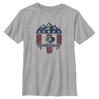 Boys 8-20 Mossy Oak Americana Badge Graphic Tee