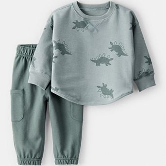 Baby Carter’s Dinosaur Long-Sleeve Tee & Pant Set