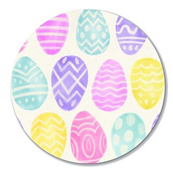 COURTSIDE MARKET Spring Spirit Pattern Circular Wall Decor
