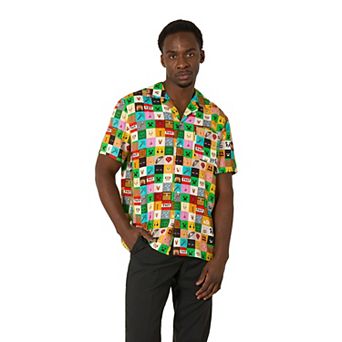 Men's OppoSuits Minecraft Hawaiian Shirt
