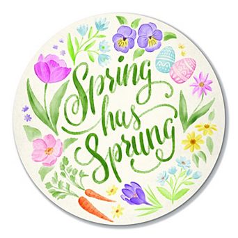 COURTSIDE MARKET Spring Spirit IV Circular Wall Decor
