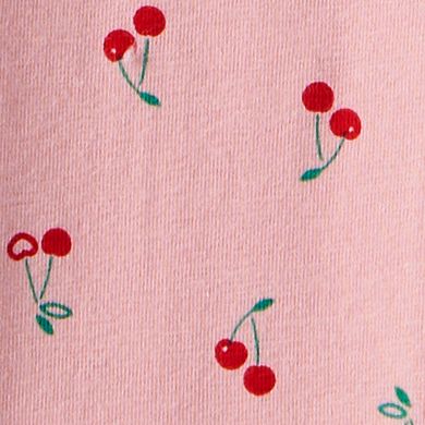 Toddler Girls Carter's Cherry Bow French Terry Sweatshirt & Pant Set