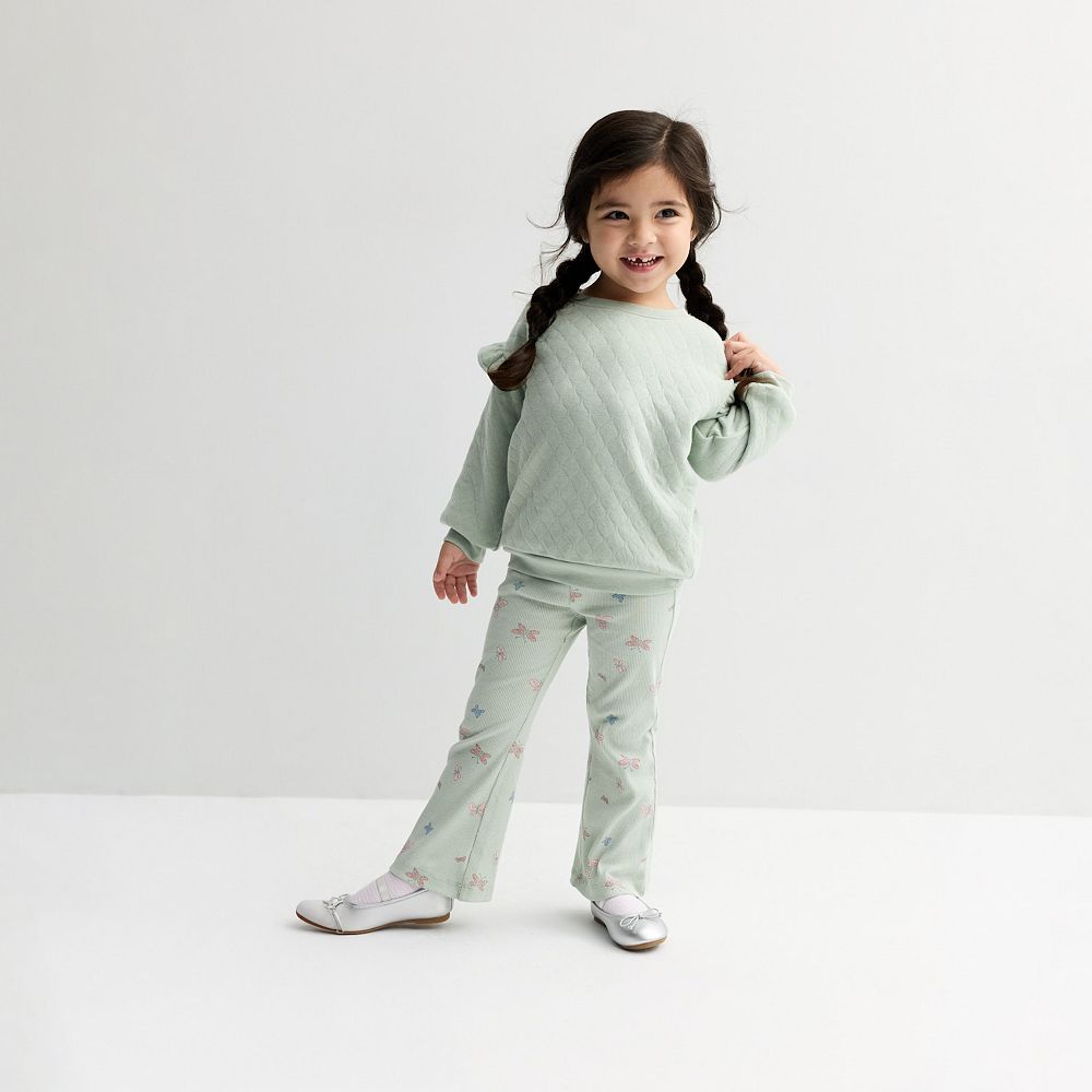 Ensemble 2 Pièces Carter's Pour Fille - Pantalon/legging Noël, Taille 6 Mois (NEUF Avec étiquettes)