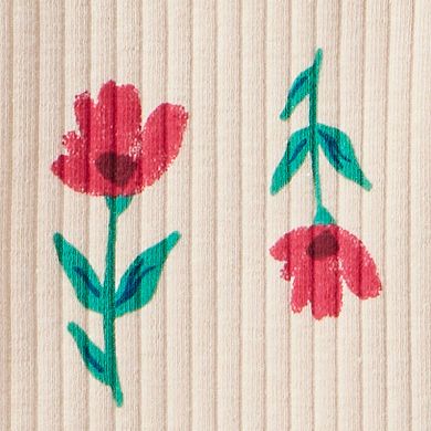 Toddler Girls Carter's Floral Windmill Long-Sleeve Tee & Pant Set