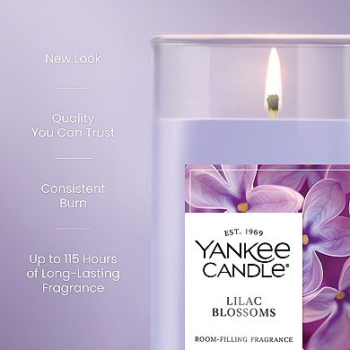 Yankee Candle® Lilac Blossoms Pillar Scented Candle, 14.25 oz